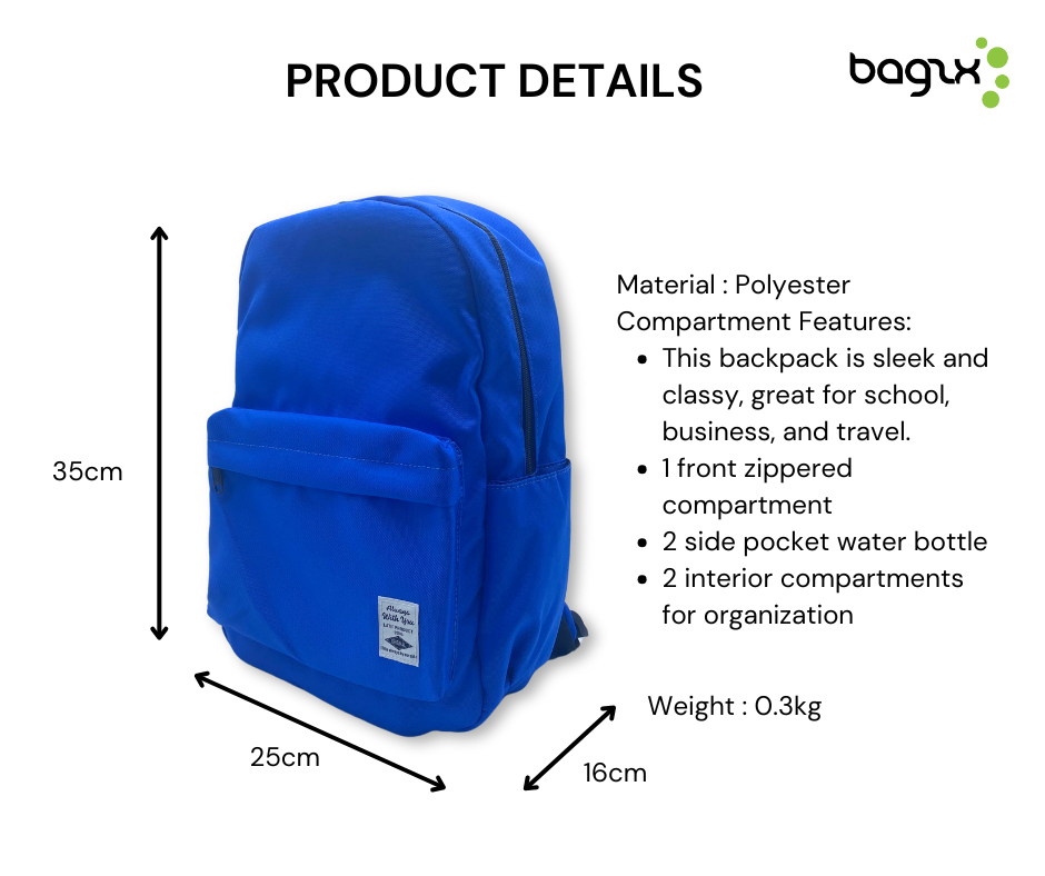 Bagzx StreetVibe Backpack (LAH 9002)
