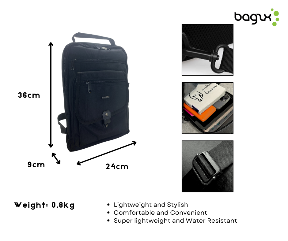 Bagzx FluxOne Crossbody Bag (BAB-4117)